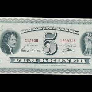 5 krone 1959 C1 Svend Nielsen/Riim Kva. 0