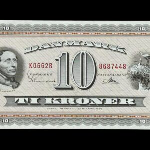 10 krone 1966 K0 Sunesen/Riim Kva. 0