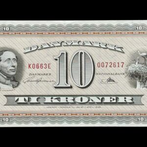 10 krone 1966 K0 Svend Andersen/Riim Kva. 0