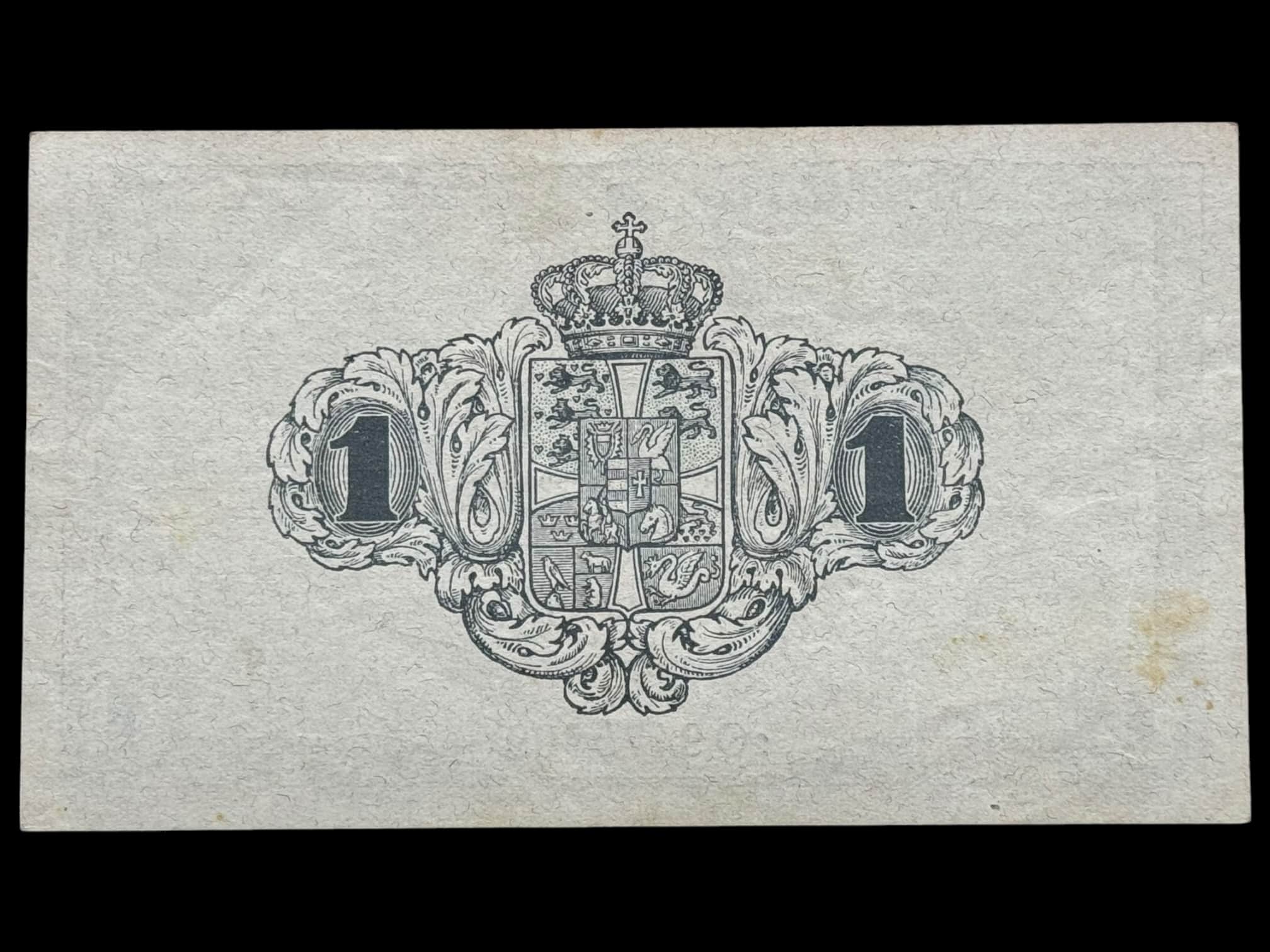1 krone 1921, 2O, Kva. 0-01 - Image 2