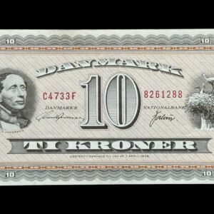 10 krone 1973 C4 Svend Andersen/Valuer Kva. 0