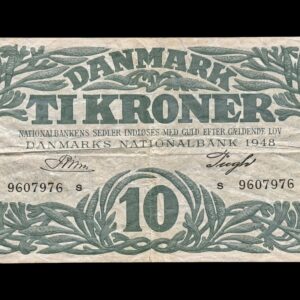 10 krone 1948 s, Riim/Pugh Kva. 1-1+