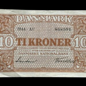 10 krone 1944 AU Svendsen/Vinther Kva. 1+-01