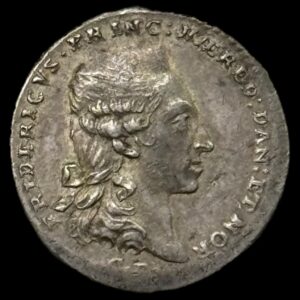 1782 Jeton/medalje af Prins Frederik Kva. 01