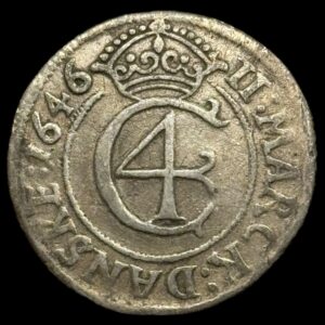 1646 2 Mark Chr.lV "Hebræer" Kva. 1-1+