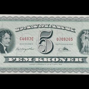 5 krone 1960 C4 Hartogsohn/Riim Kva. 0-01