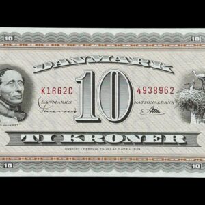 10 krone 1966 K1 Sunesen/Riim Kva. 0