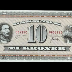 10 krone 1973 D5 Sunesen/Valuer Kva. 0