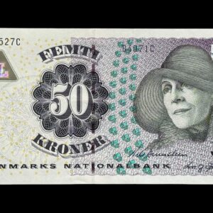 50 krone 2007 B4 Nils Bernstein/Lars G. Sørensen Kva. 0-01 "lille tællefold"