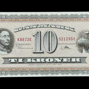 10 krone 1967 K8 Sunesen/Riim Kva. 0