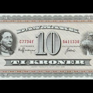 10 krone 1973 C7 Hoffmeyer/Valuer Kva. 0