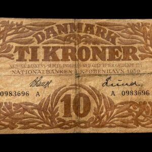 10 krone 1930 A V.Lange/Lund Kva. 1-1-