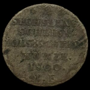 1800, 2 sechsling Chr.Vll "Slesvig-Holsten" Kva. 1 "Sjælden"