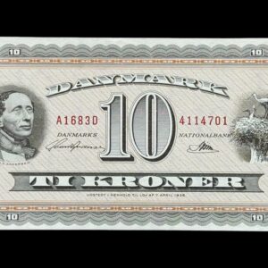 10 krone 1968 A1 Svend Andersen/Riim Kva. 0