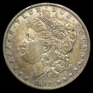 USA, Morgan dollar 1889 O, KM 110, Kva. 1+