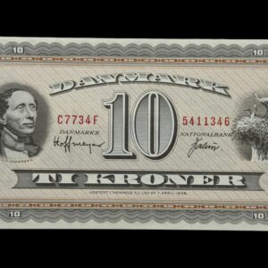 10 krone 1973 C7 Hoffmeyer/Valuer Kva. 0-01