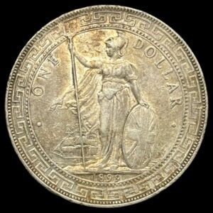 Storbritannien / England, Trade dollar 1899, Kva. 1+