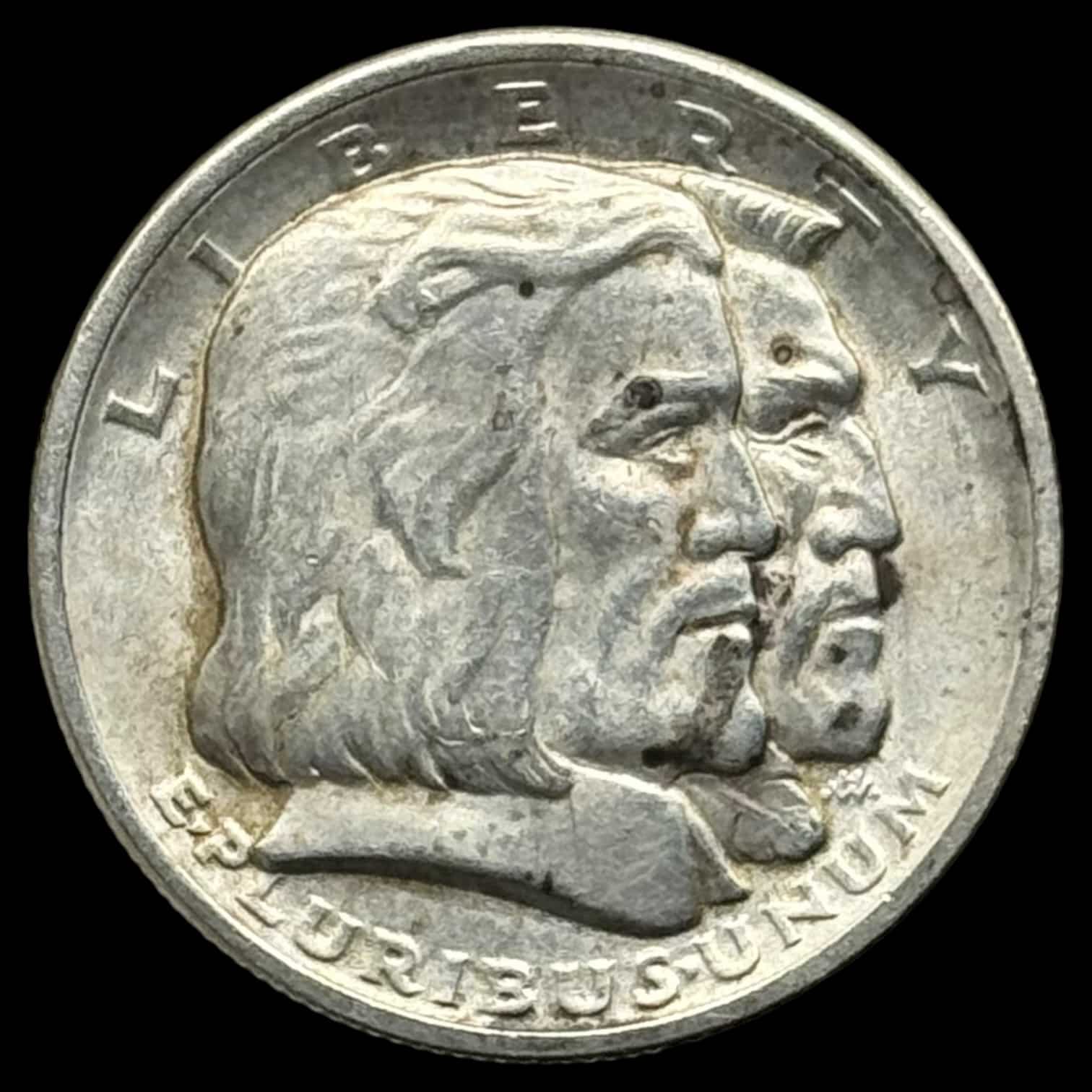 USA, 1/2 dollar 1936, Long Island, KM 182, Kva. 1+-01 - Image 2