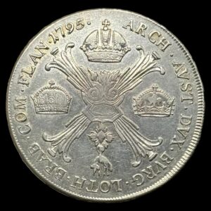 Holland / Belgien, 1 Kronenthaler 1795 H, Kva. 1+