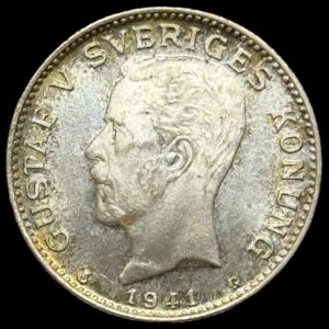 Sverige, 1 krone 1941, KM 786, Kva. 0-M
