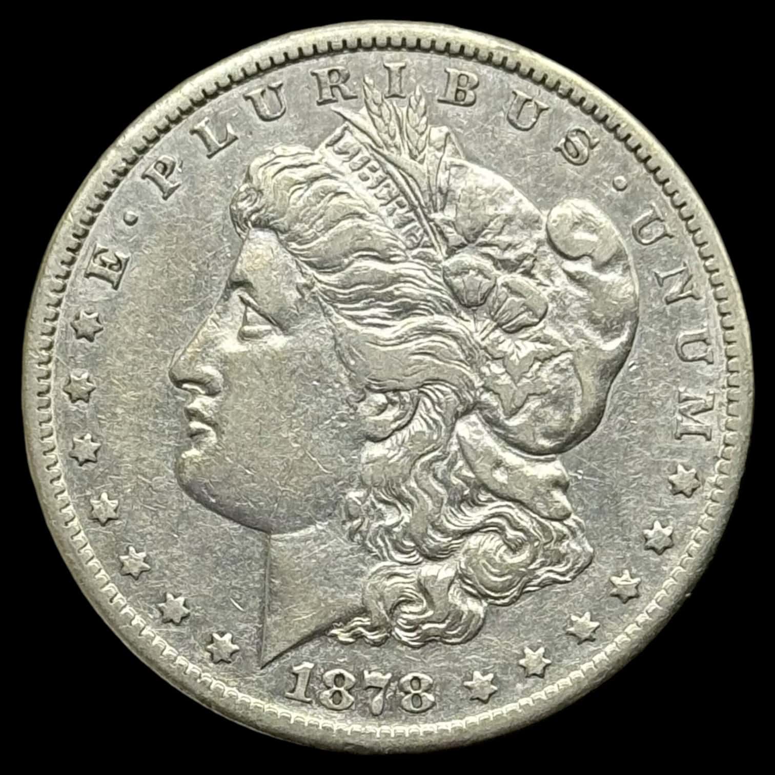USA, Morgan dollar 1878 CC, KM 110, Kva. 1+