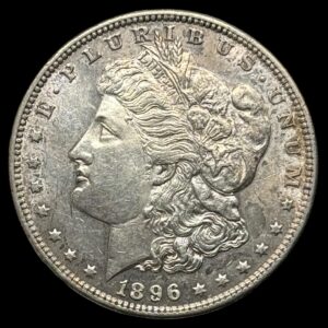 USA, Morgan dollar 1896, KM 110, Kva. 01 "Prooflike"