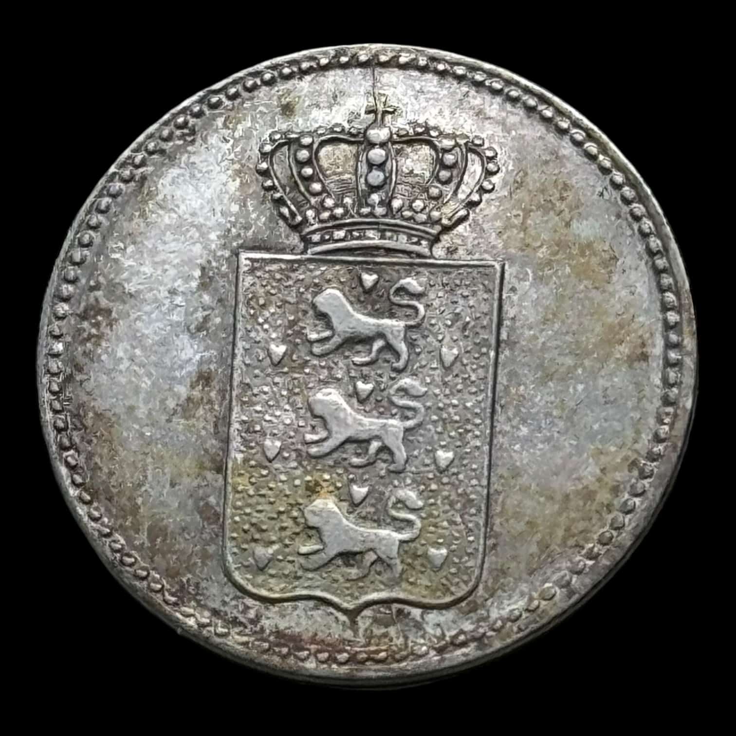 Dansk Vestindien 20 skilling 1840, Sieg 13.2 KM 17 Hede 13, Kva. 01 - Image 2