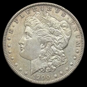 USA, Morgan dollar 1900, KM 110, Kva. 1+-01