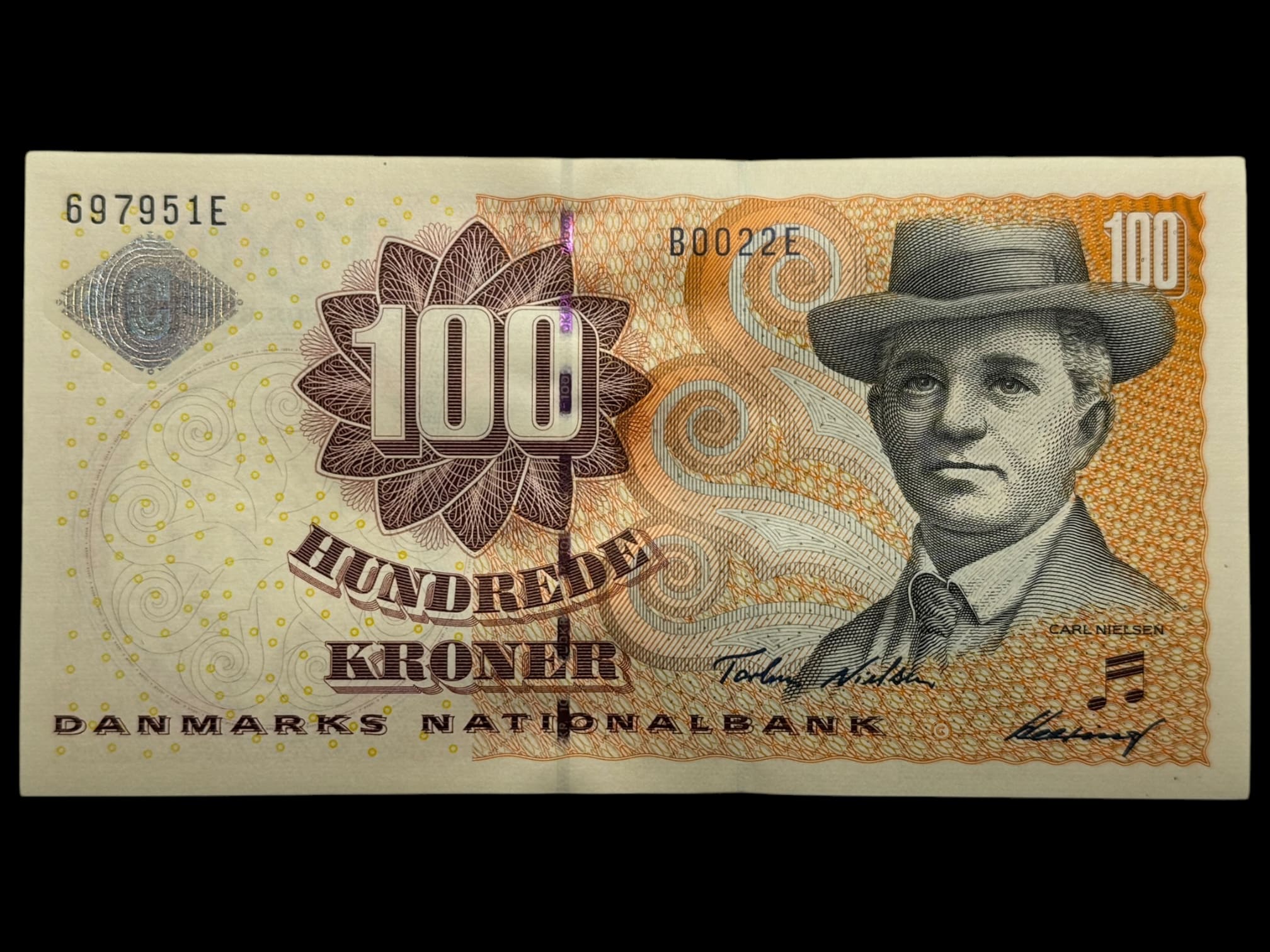 100 krone 2002 B0 Torben Nielsen/Heering Kva. 0