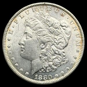 USA, Morgan dollar 1880 O, KM 110, Kva. 0