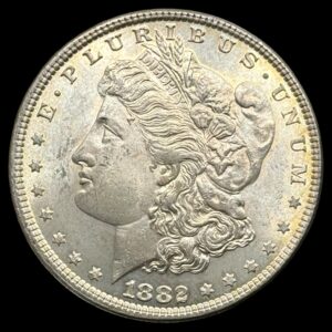 USA, Morgan dollar 1882, KM 110, Kva. 0-01