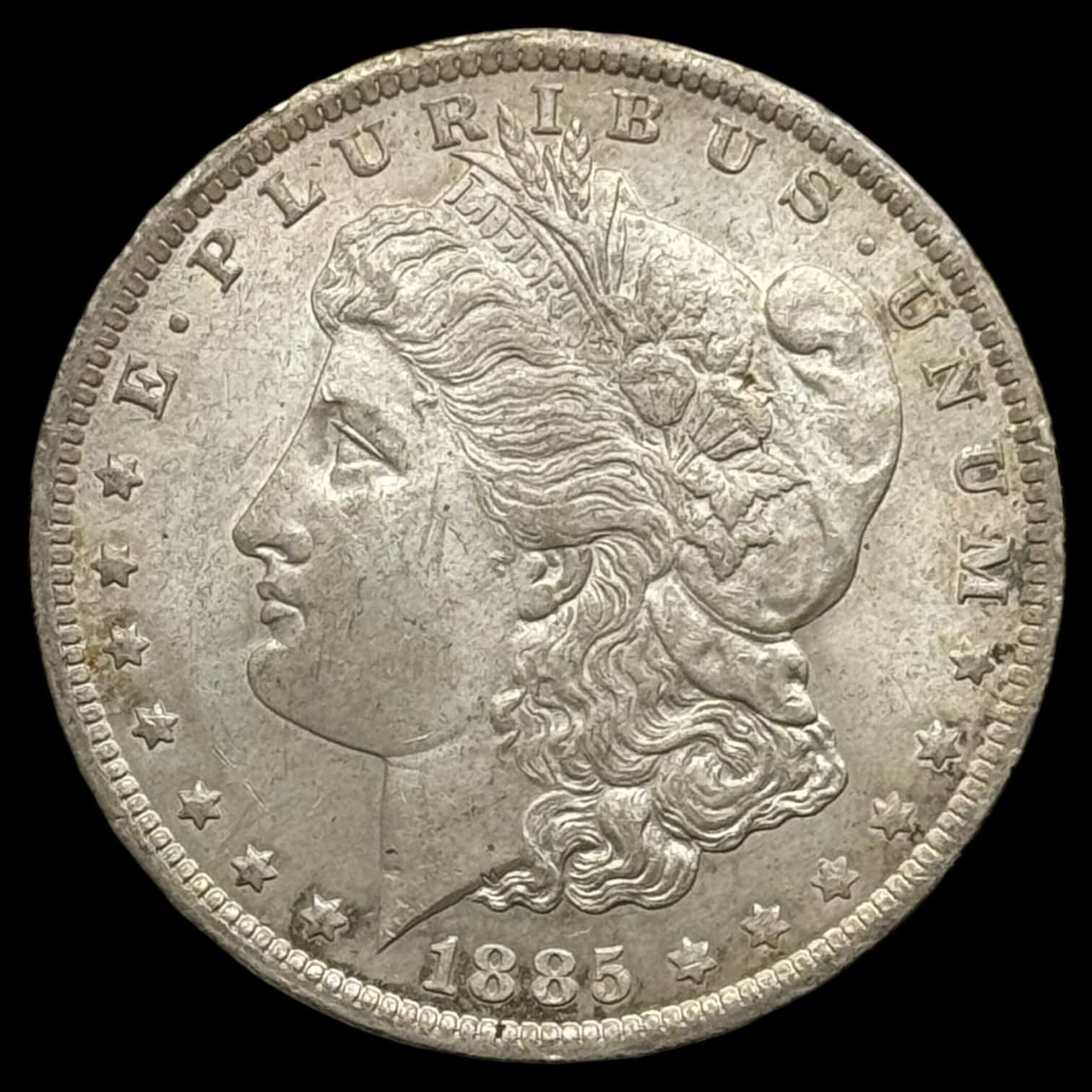 USA, Morgan dollar 1885 O, KM 110, Kva. 0-01