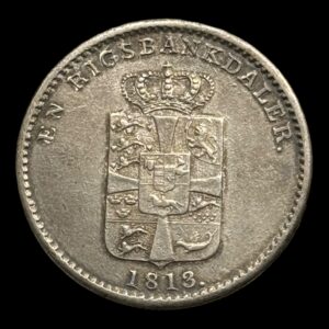 1813 IC, rigsbankdaler Fre.Vl, Sieg 26.2 Hede 24B, Kva. 1+-01