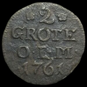 Oldenborg, 2 grote 1761 Rosetter, Sieg 48.1 Hede 10, Kva. 1-1+