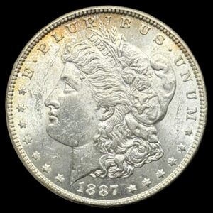 USA, Morgan dollar 1887, KM 110, Kva. 0-01