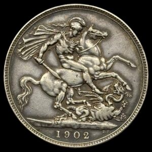 Storbritanien/England, Crown 1902, Edward VII, KM 803, ESC 362, Bull 3562, S.3978, Kva. 01