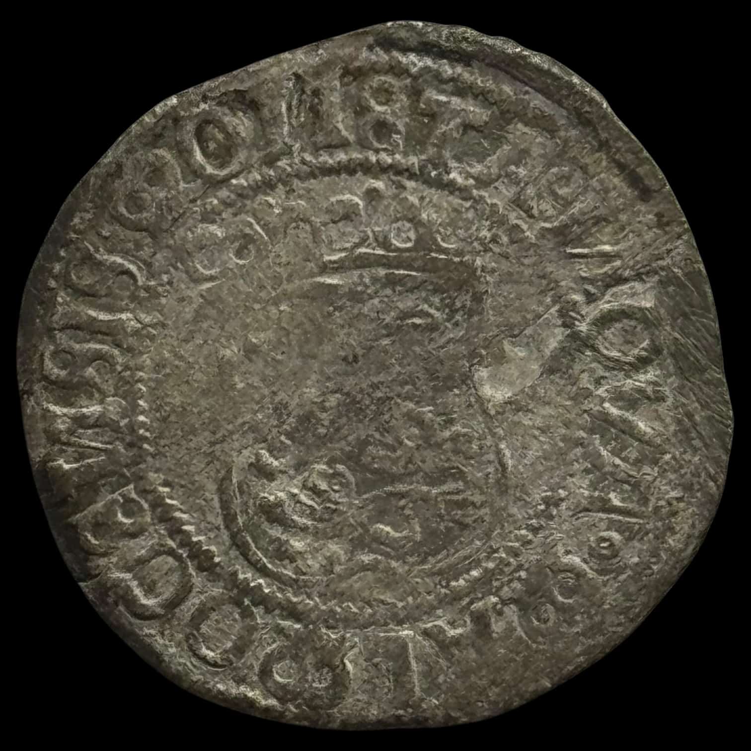 1523–1533, 4 skilling u. år, Malmø, Fre. I, G 60, blanketfejl. Kva. 1, Ex. BR 791 (København 2008) lot 5073 - Image 2
