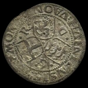 1536, 2 skilling, København, Chr.III, Sieg 3, Galster 105, Kva. 1+-1