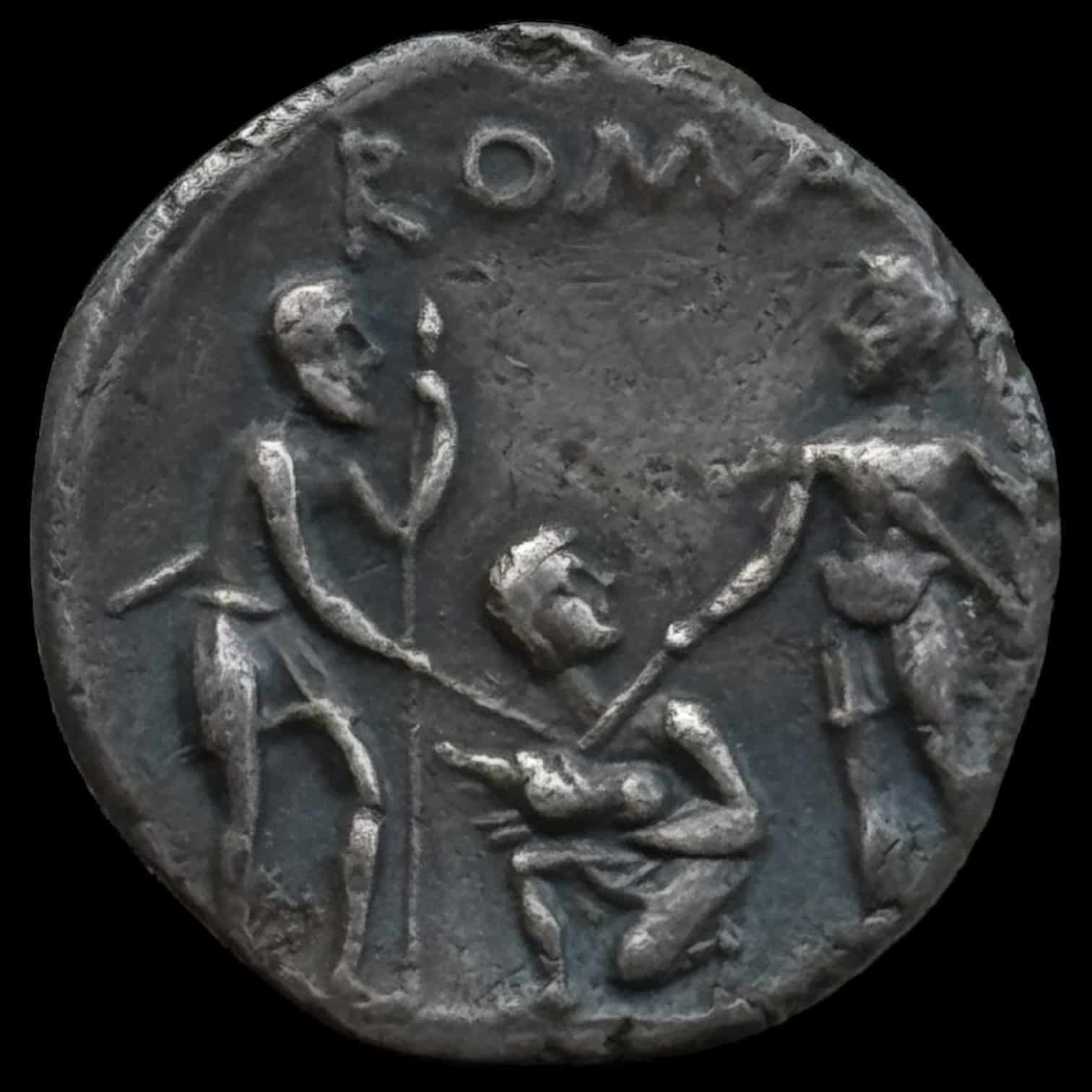 Antikken, Rom Republik, T. Veturius. Denarius, Denar 137 f.Kr. Crawford 234/1, Kva. 1+ - Image 2