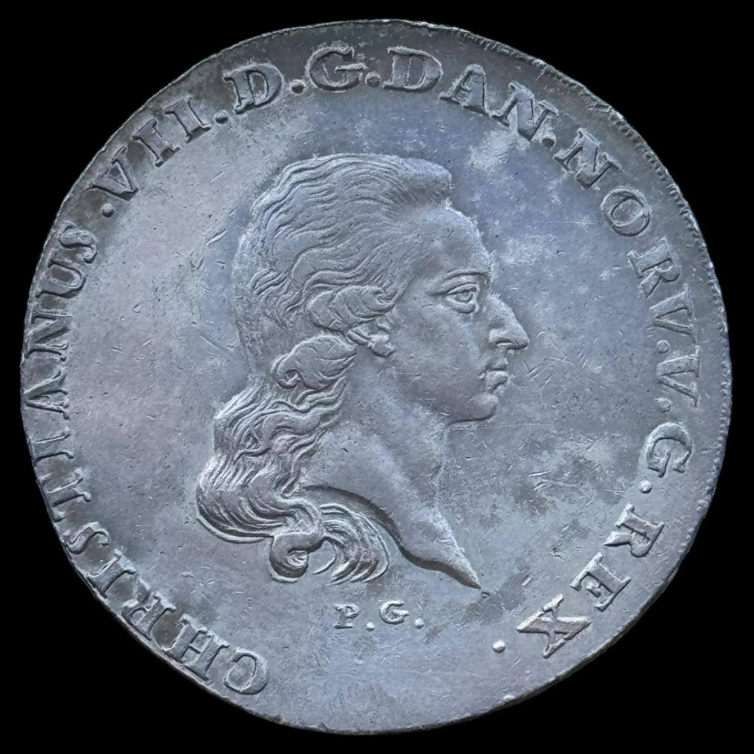 1799 HIAB, speciedaler, Chr.VII, Sieg 25.4, Hede 13D, Kva. 01 "Fantastisk eksemplar" - Image 2