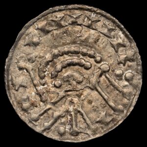 1047-1074, Penning, Svend Estridsen, Viborg, Hbg. 57 var., Kva. 0-01 "Graderet MS61 af NGC"