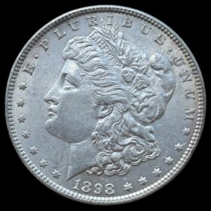 USA, Morgan Dollar 1898, KM 110, Kva. 0-01