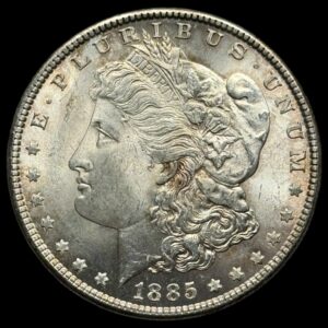 USA, Morgan Dollar 1885, KM 110, Kva. 0-01