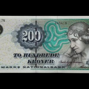 200 kroner 2004 B4, Bodil Nyboe Andersen/Heering, Nr. 205217N, Sieg 153, Pick 62, DOP 162, Kva. 0