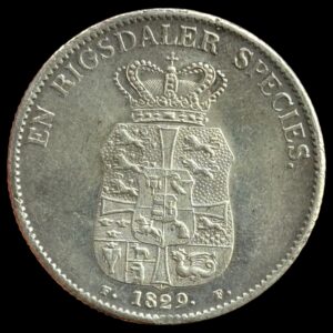1829 FF, 1 speciedaler, Fre.VI, Sieg 30.4, Hede 26D, Kva. 1+-01