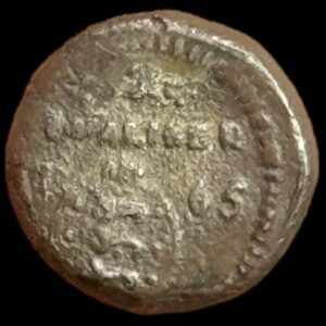 Trankebar / Danish India, 2 Royalin 1765, Fre.V, Sieg 70, KM 149, UBJ 232, Kva. 1, Korr. Ex. BR 764 lot 5303 "2006" Meget sjælden
