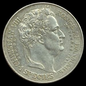 1848 VS, Speciedaler/Tronskiftespecie, Fre.Vll, Sieg 7, Hede 3, Kva. 1+-01