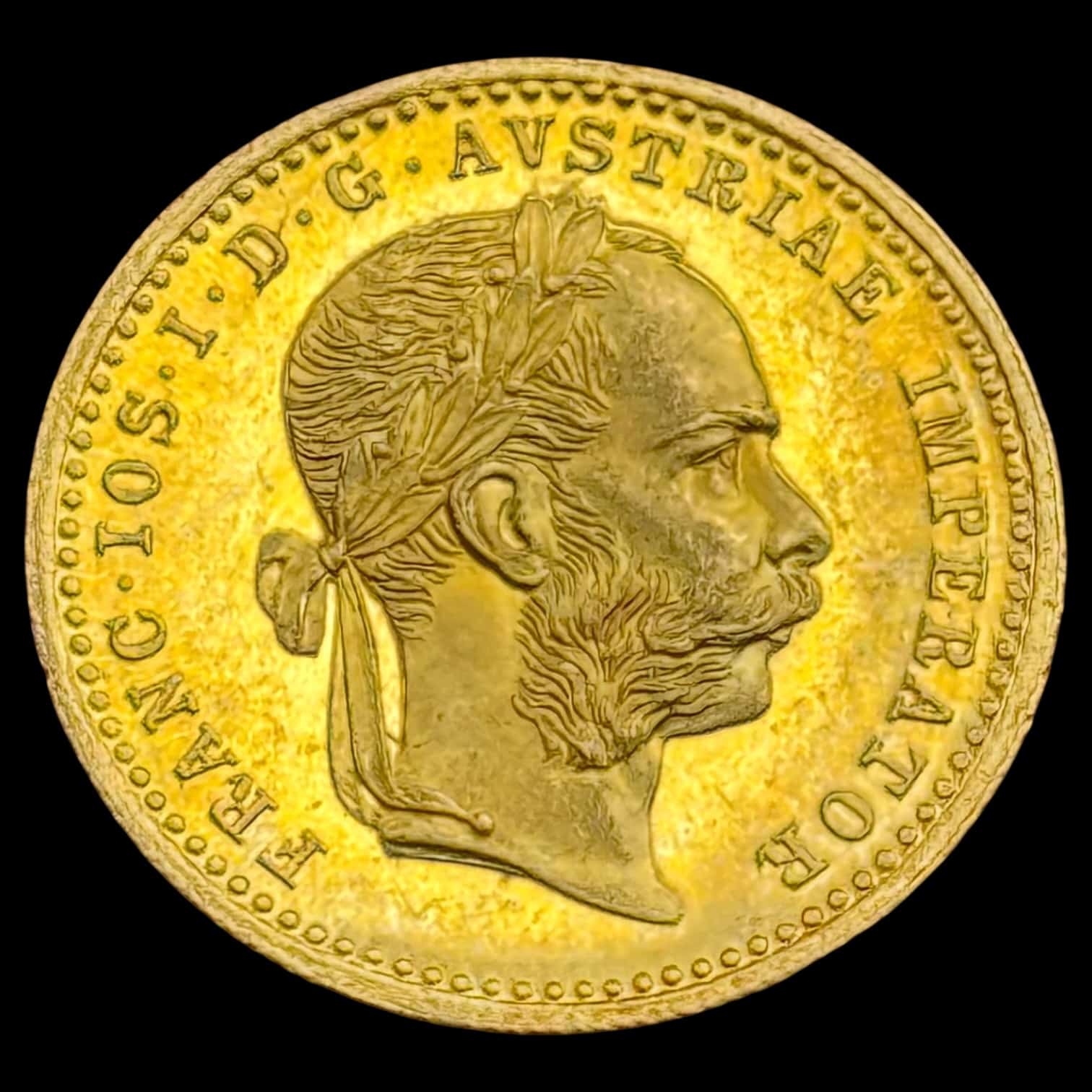 Østrig, Dukat 1914, Francis Joseph I, KM 2267, Fr 493, 3,49 gram 0.986, Kva 0-M - Image 4