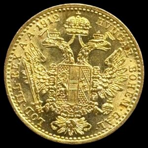 Østrig, Dukat 1912, Francis Joseph I, KM 2267, Fr 493, 3,49 gram 0.986, Kva 0-M