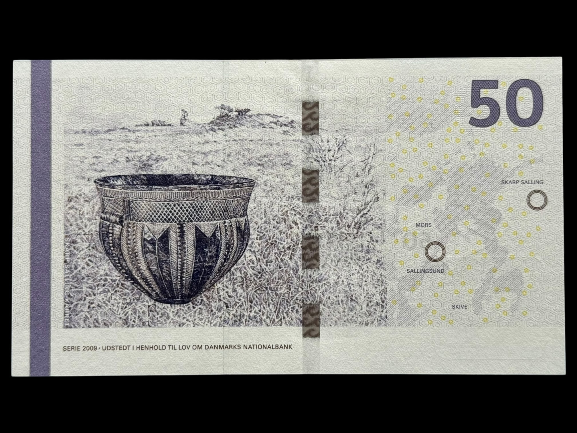 50 kroner 2013 B2, Lars G. Sørensen/Lars Rodhe, Nr. 136055L, Sieg 156, Pick 65, Kva. 0 - Image 2